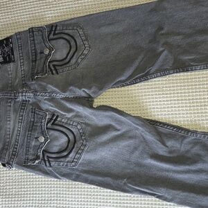 True Religion Charcoal Denim Pants